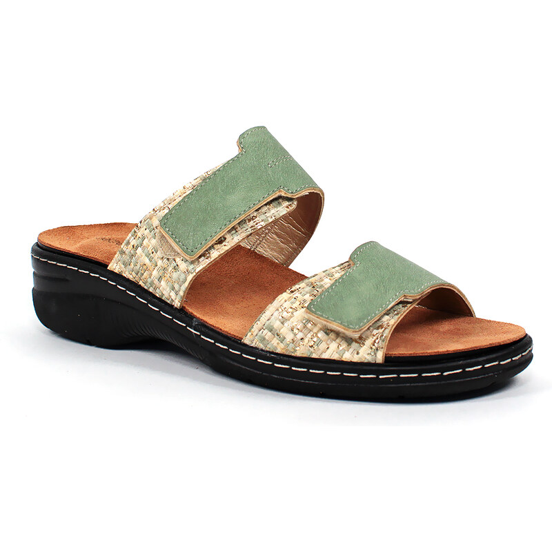 Secretshoes Pohodlné kožené šľapky 63786421