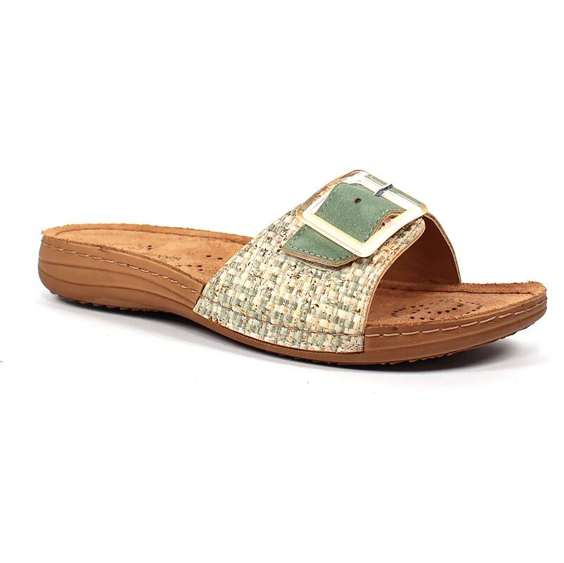 Secretshoes Pohodlné kožené šľapky 63786423