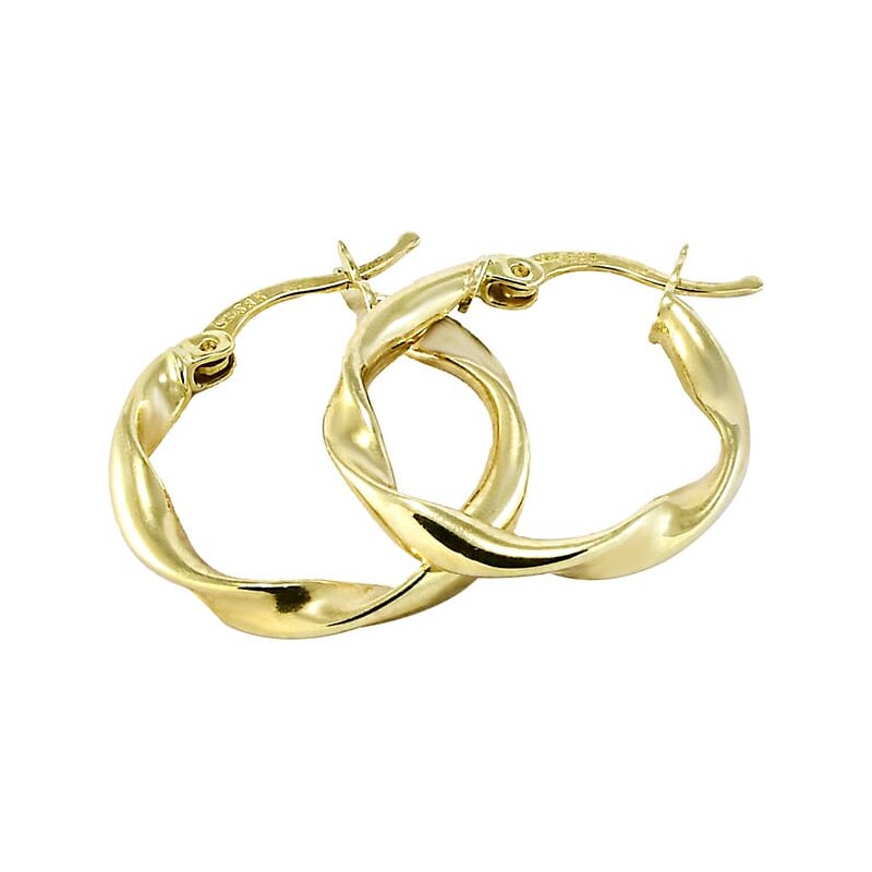 Zlaté náušnice Glare 339 63786480