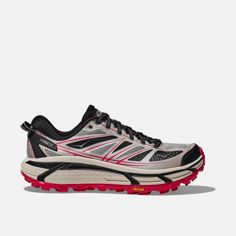 Unisex šedo-čierne tenisky Hoka Mafate Speed 2 65262110