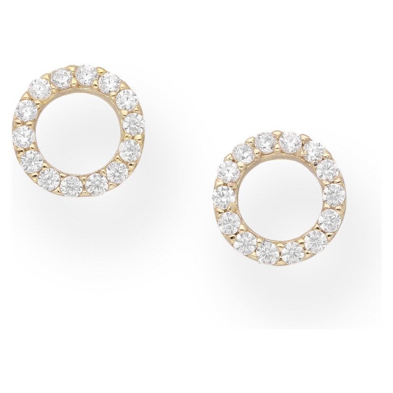 Strieborné náušnice Aurielle 63788154