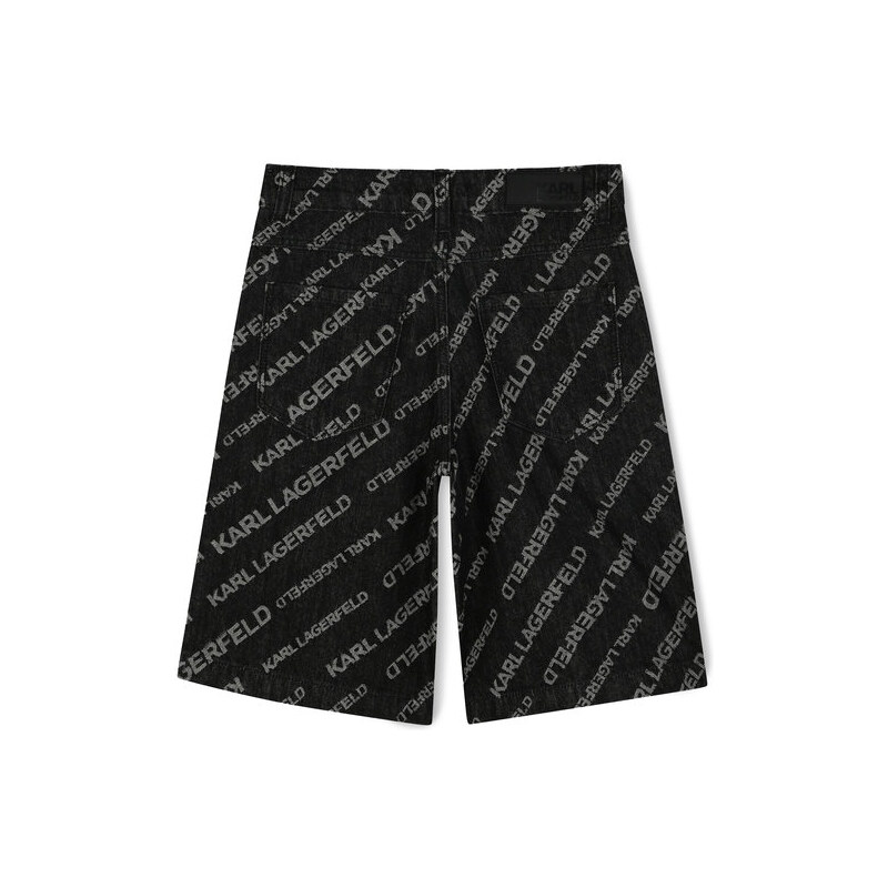 Džínsové šortky Karl Lagerfeld Kids 63796508
