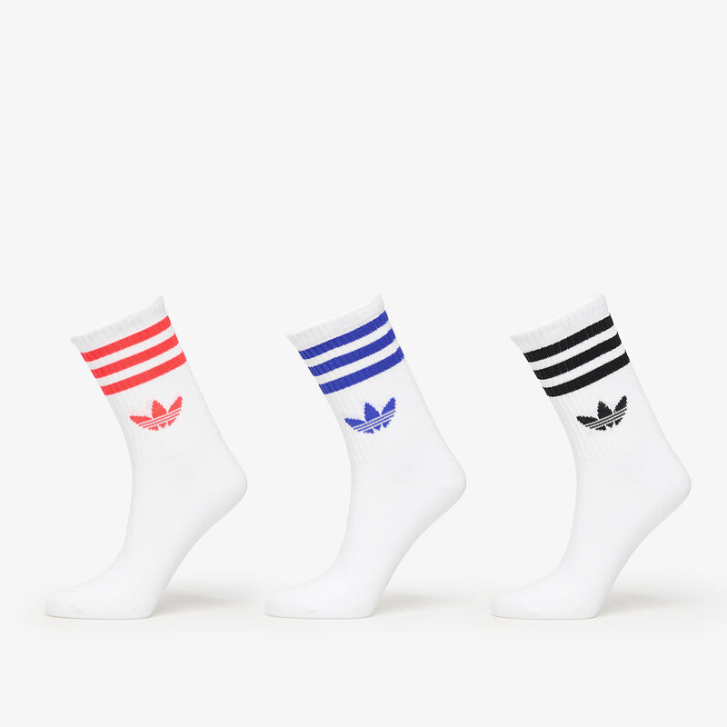 adidas Originals Ponožky adidas 3-Stripes Crew Socks 3-Pack White/ 63789598