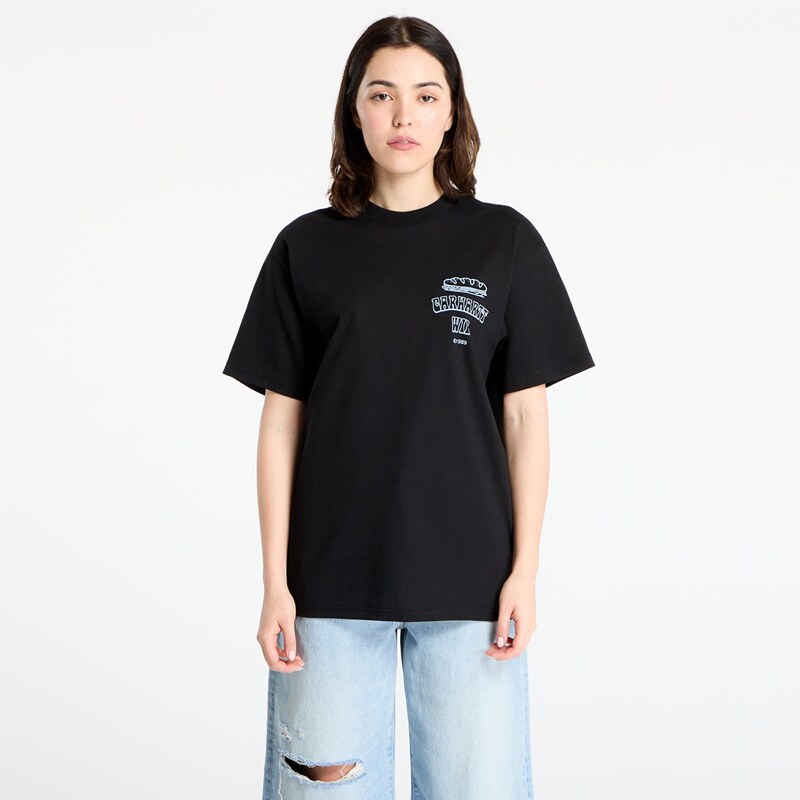 Tričko Carhartt WIP Short Sleeve Sandwich T-Shirt UNISEX Black XS 63776694