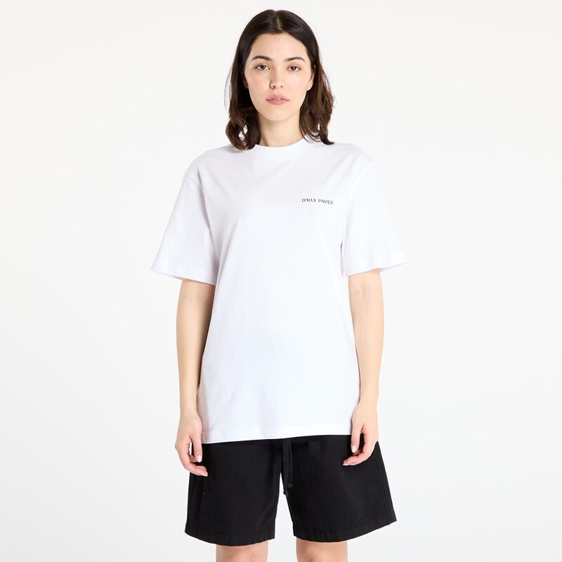 Tričko Daily Paper Wrapper T-Shirt UNISEX White M 63776695