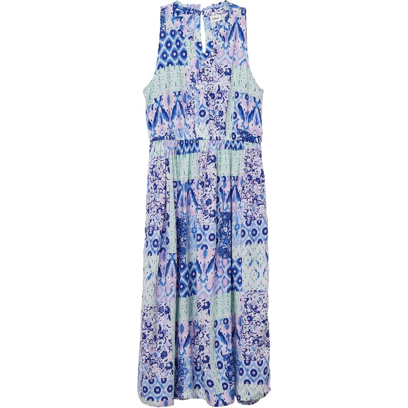 s.Oliver Šaty enciánová / kráľovská modrá / mätová / orchideová 63969849