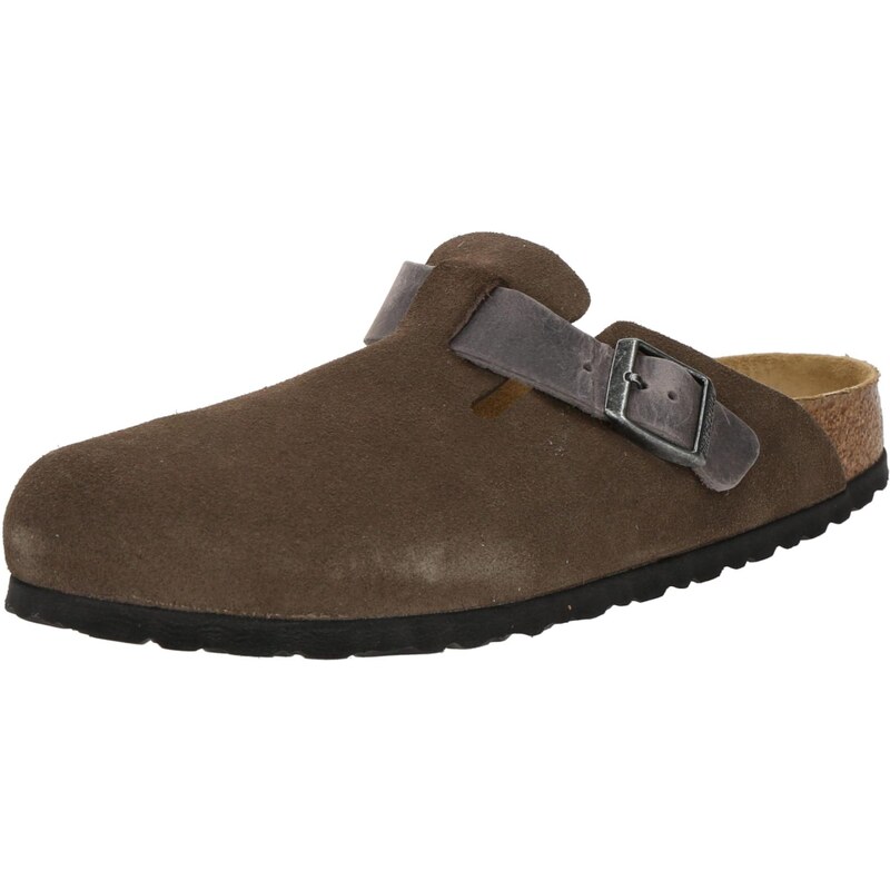 BIRKENSTOCK Šľapky Boston tmavosivá 63791793