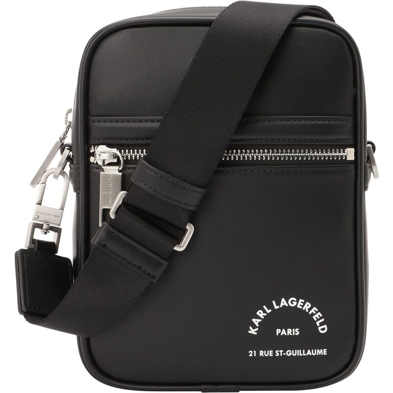 Karl Lagerfeld Taška cez rameno čierna / biela 63791796