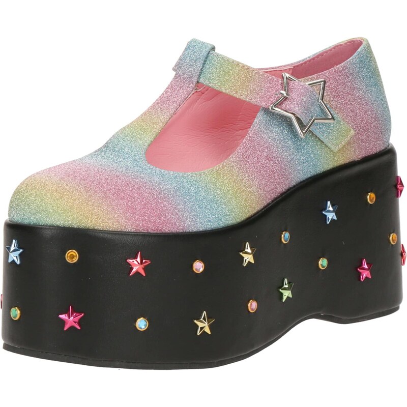 Koi Footwear Lodičky Rainbow Chapel svetlomodrá / svetložltá / 64163290