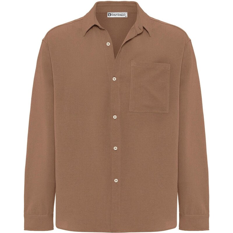 Dandalo Košeľa hnedá 65653407