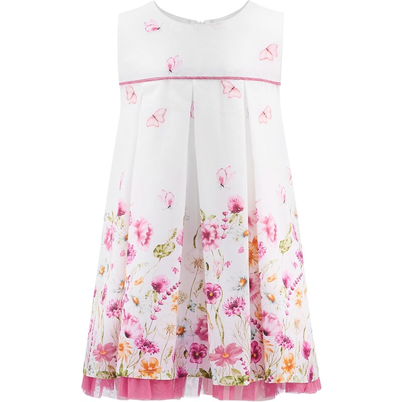 happy girls Šaty jedľová / ružová / biela 63791941