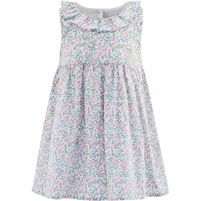 happy girls Šaty svetlomodrá / zelená / neónovo ružová / biela 63791944