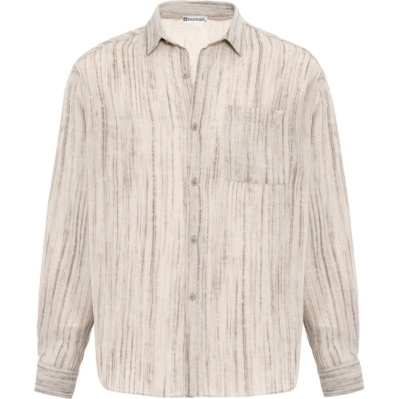 Dandalo Košeľa béžová / svetlohnedá 65653443