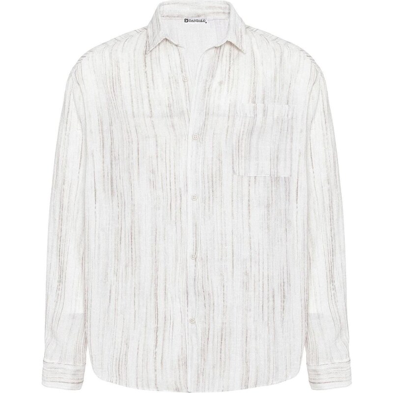 Dandalo Košeľa tmavosivá / biela 65653438