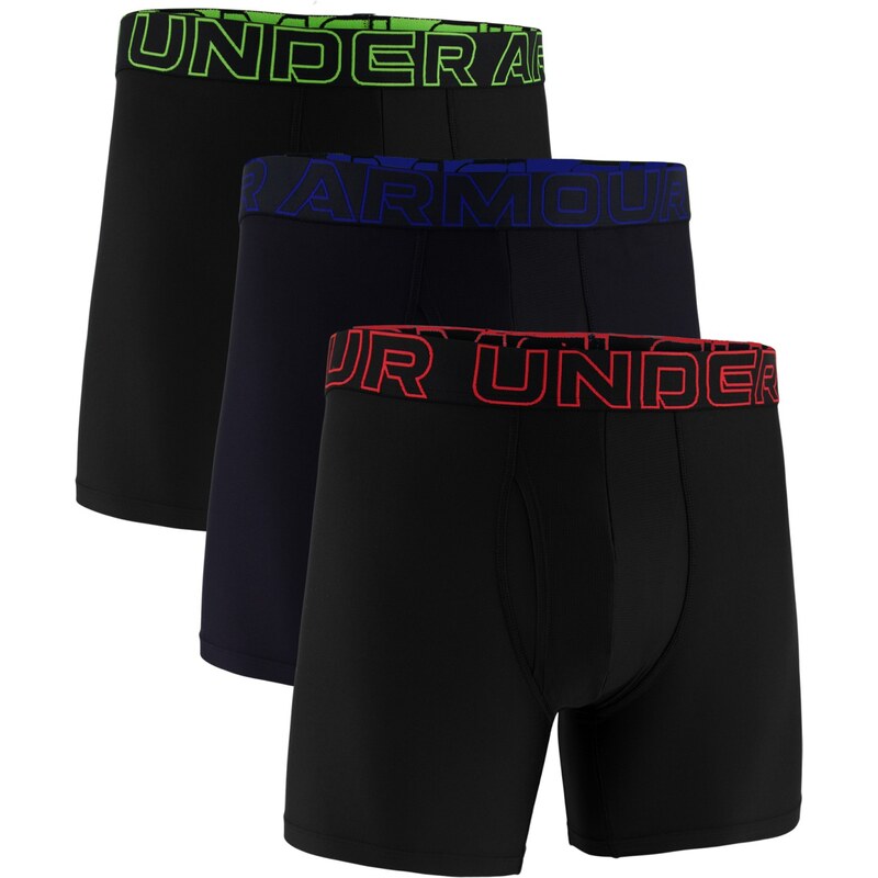 Under Armour Perf Tech 6inches-3pack BLACK 63790456