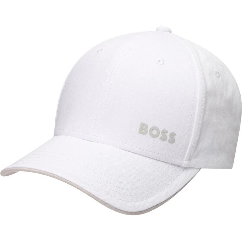 BOSS Čiapka krémová / sivá 63956821