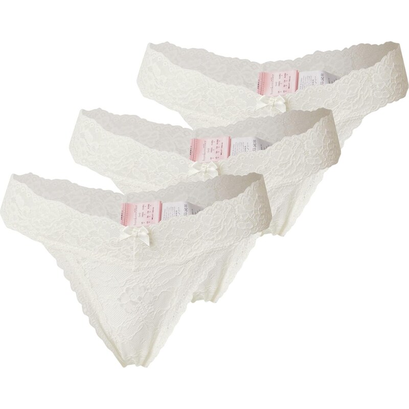 Hunkemöller Tangá Madison biela 65772783