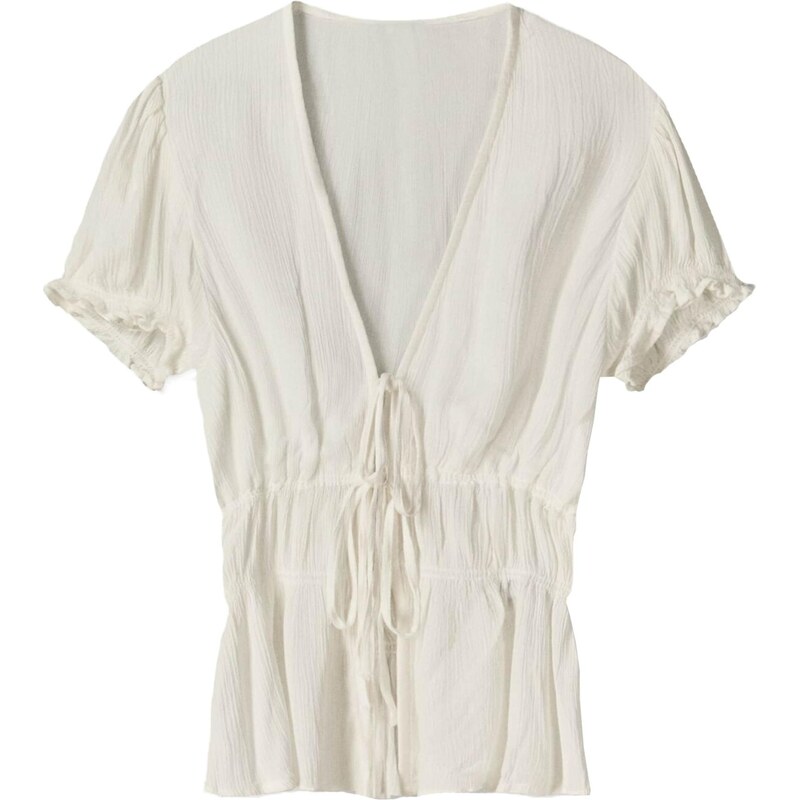 Bershka Blúzka nebielená 66008024