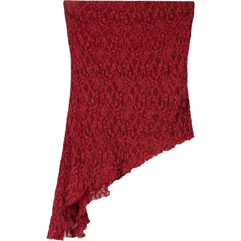 Bershka Top grenadínová 65879158