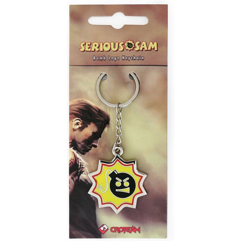 Gaya Entertainment Serious Sam Bomb Logo 4 cm (kľúčenka) 63756862