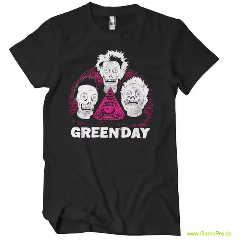 Hybris Green Day Skulls (tričko) 63756959