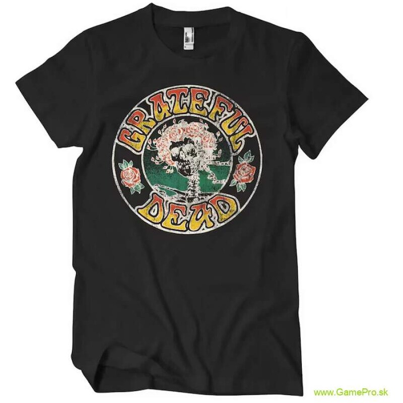 Hybris Grateful Dead Skull and Roses (tričko) 63756971