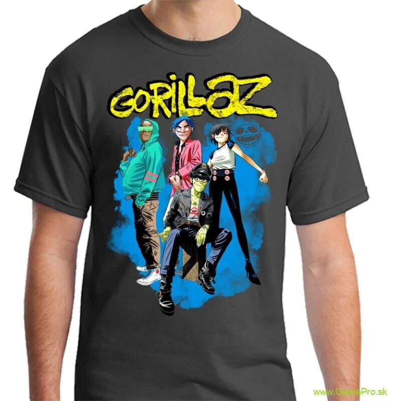 Fruit of the Loom Gorillaz (tričko) 63757044