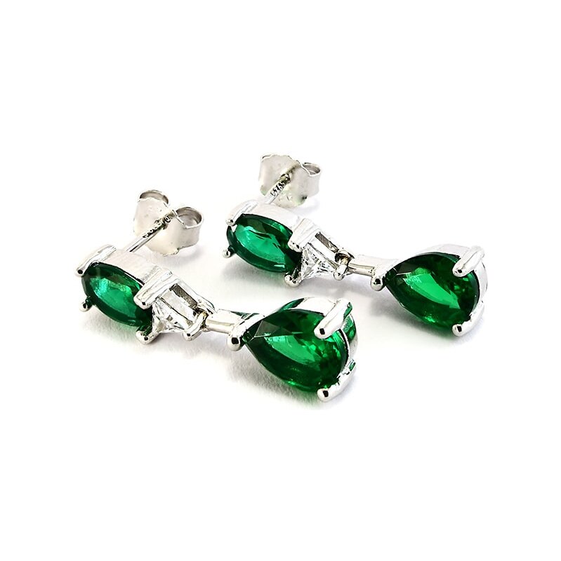 Strieborné náušnice Glare 817 63796961