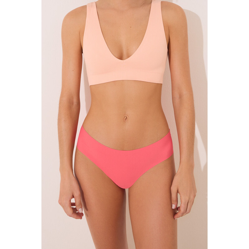 womensecret Klasické korálové Clean Cut nohavičky 63797006