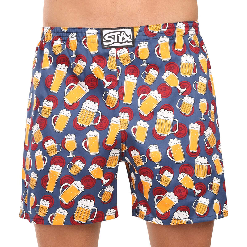 Pánske trenky na spanie Styx pivo (DTP1855) 63798846