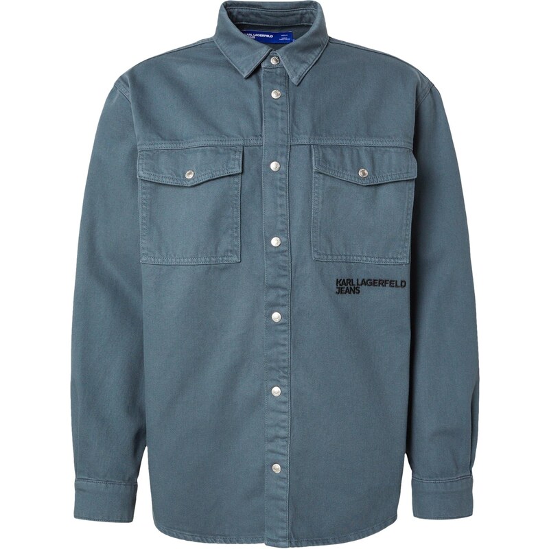 KARL LAGERFELD JEANS Košeľa tmavozelená 61944467