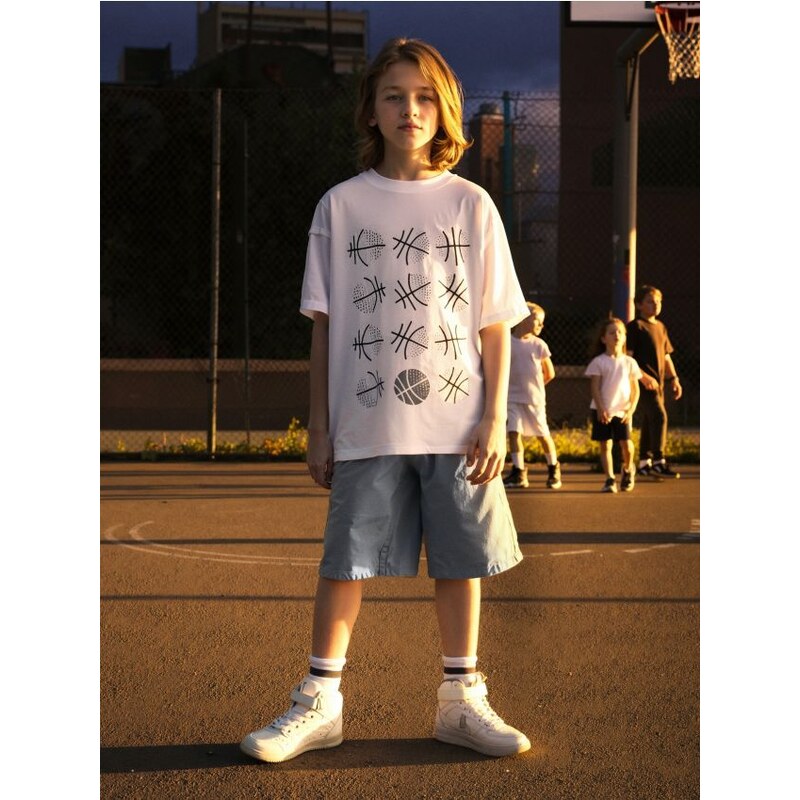 Sinsay - Rifľové kraťasy - šedá 65761523