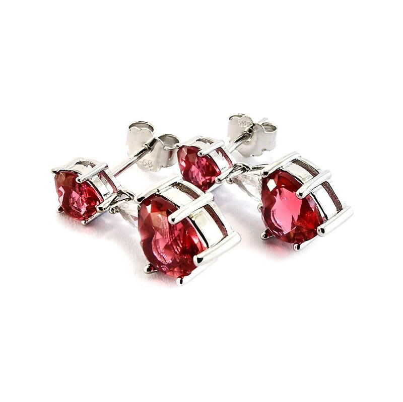 Strieborné náušnice Glare 818 63800027