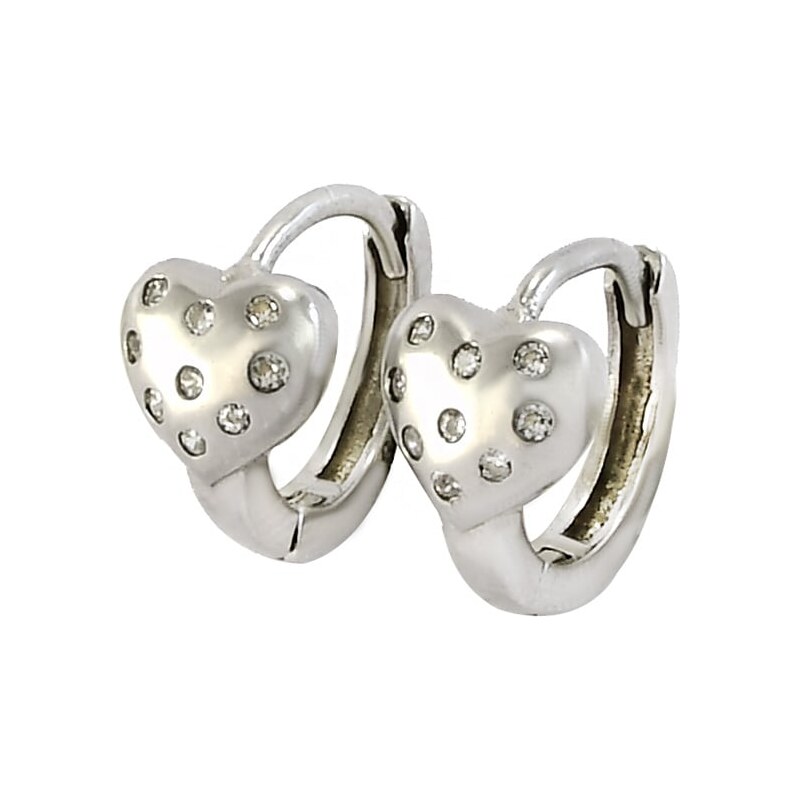 Strieborné náušnice Glare 824 63800036