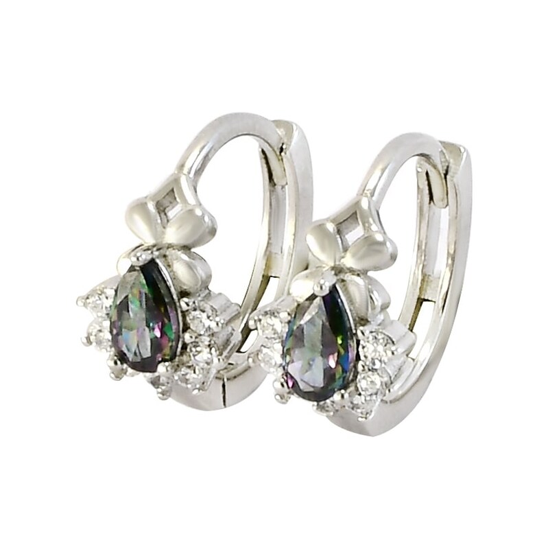 Strieborné náušnice Glare 823 63800035