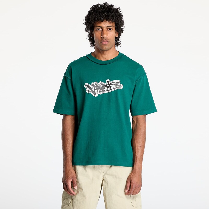 Tričko Vans LX Slap Short Sleeve Tee Rain Forest L 63800743
