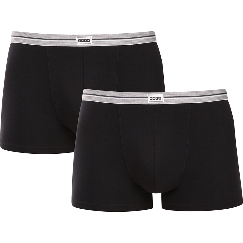 2PACK pánske boxerky Bellinda čierne (BU848318-457) 63800762