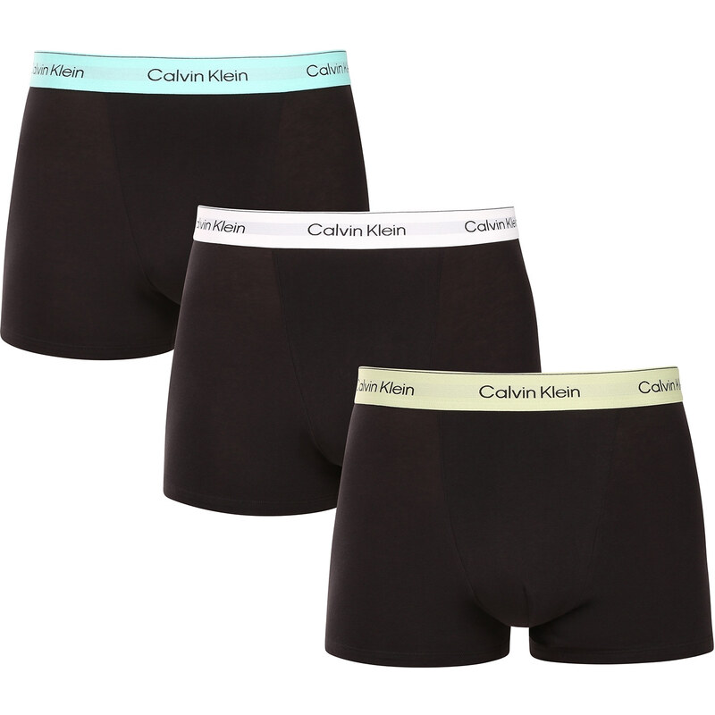 3PACK pánske boxerky Calvin Klein čierné (NB4286-VRB) 63800767