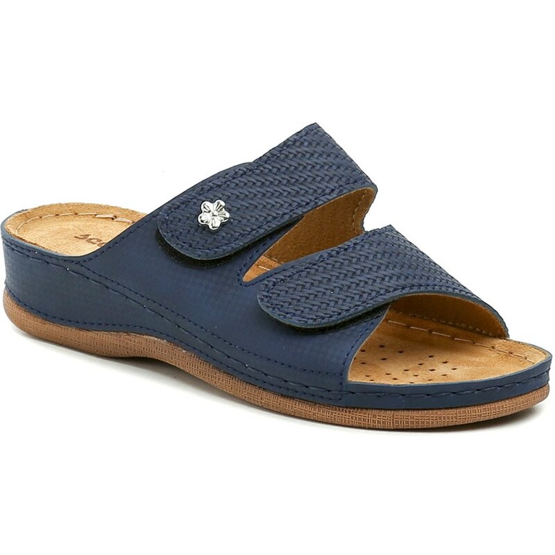 Scandi 240-2065-L1 navy dámske nazúvaky 63800821