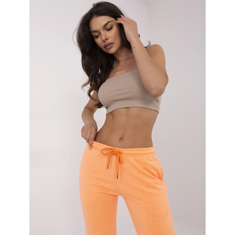 BASIC Oranžové tepláky so 7/8 dĺžkou EM-DR-HS-21-546.12-fluo orange 44502163