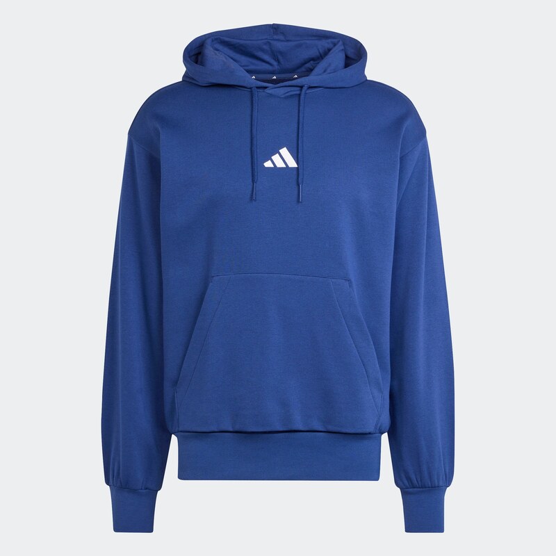 ADIDAS SPORTSWEAR Športová mikina FEELCOZY tmavomodrá / biela 63806192
