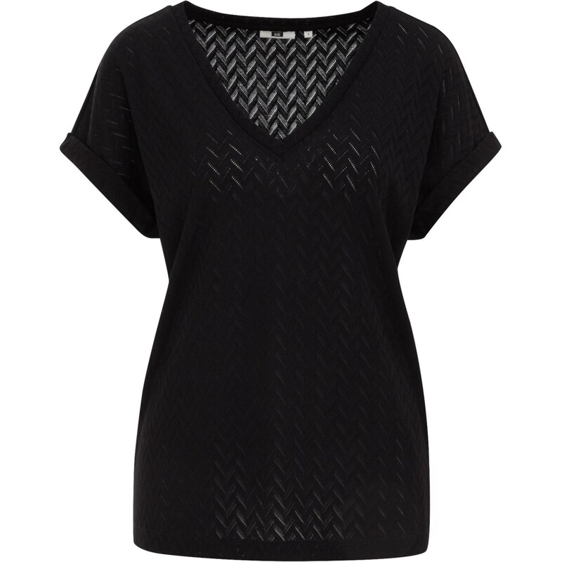 WE Fashion Tričko čierna 56125632