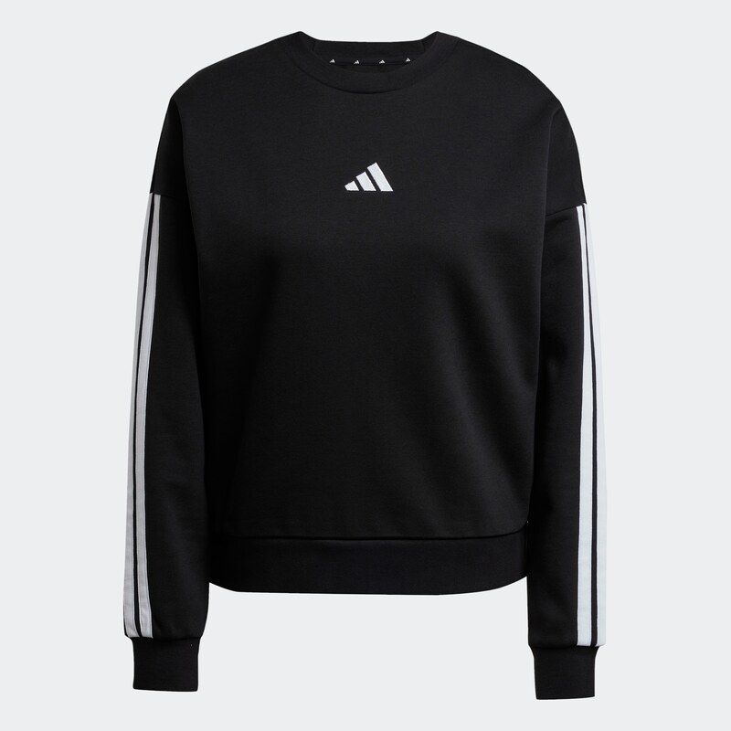 ADIDAS SPORTSWEAR Športová mikina Essentials 3-Stripes Fleece čierna / 63806157