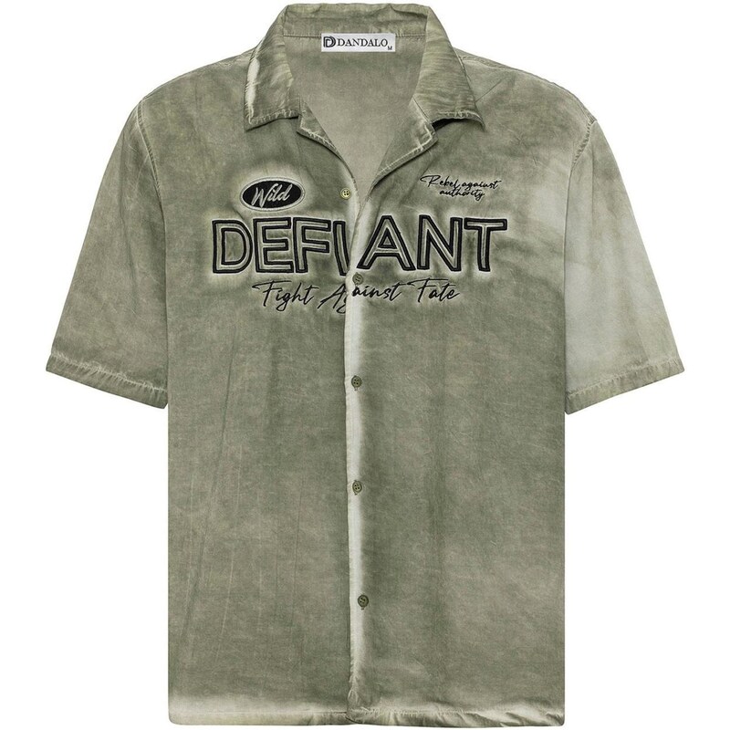 Dandalo Košeľa zelená / čierna 65653460