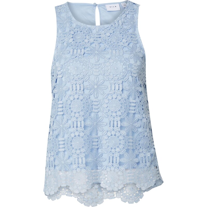 VILA Top VIADO svetlomodrá 63818265