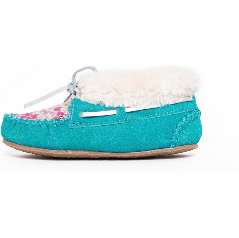 Minnetonka Poltopánky tyrkysová / zmiešané farby 65644413