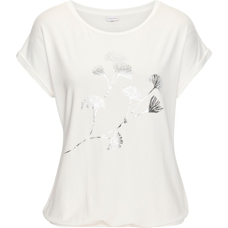 VIVANCE Tričko krémová / strieborná 65645510