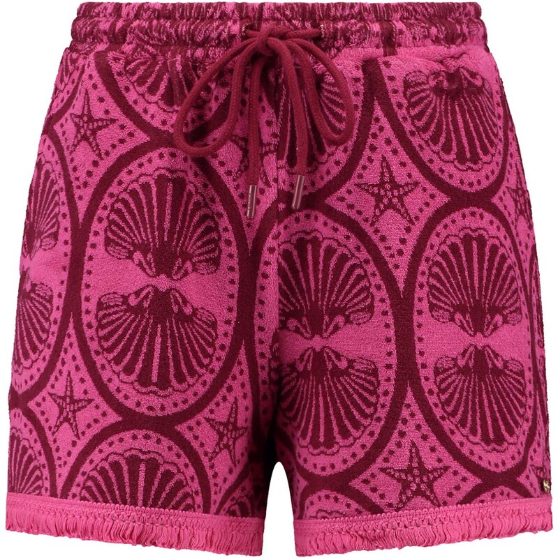 Shiwi Nohavice Merith Sea Pearl ružová / tmavočervená 64077874