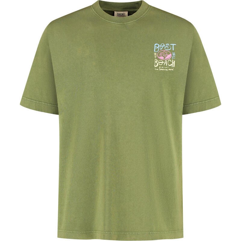 Shiwi Tričko Finn svetlomodrá / olivová / ružová 64009018