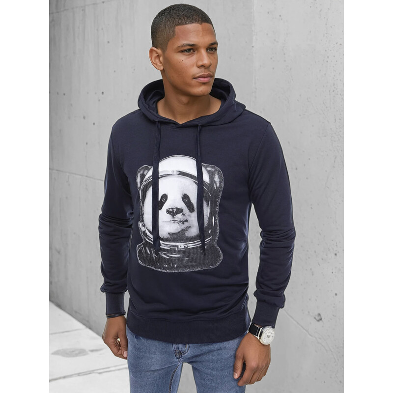 Pánska mikina čierna Dstreet BX5130 67074551